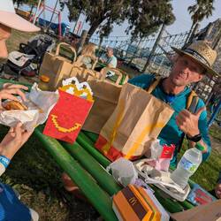 Und der krönende Abschluss 🍔🍟