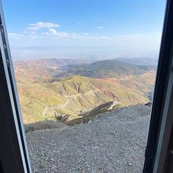 Aussicht vom Womo aus.