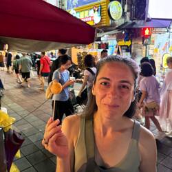 Chels liked the sweet potato balls