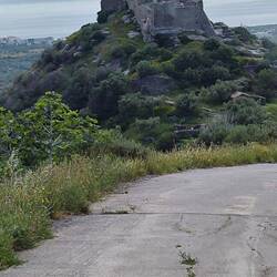 Der Beginn der Schotterstraße