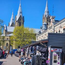 Markttreiben in Liepāja