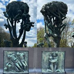 Particolari dell'opera "Fontana"