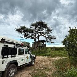 ...an verschiedenen Stellen gab's solche Look Out's... ..wir lookten out aber: nix!