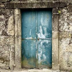 What is behind the door? A secret garden or remnants of lives once lived?
