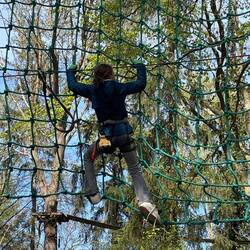 Fantastisch klettert Anouk