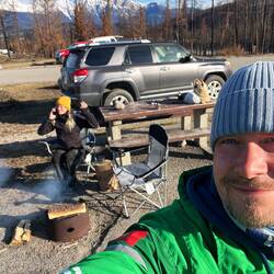 Klirrend kalt am Morgen in Jasper