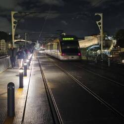 Die Metro fährt auch ganz oben