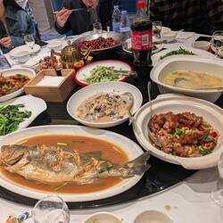 Dinner on the 18th