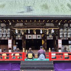 beim Ōsaka Tenman-gū
