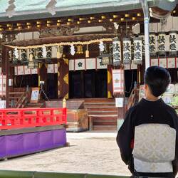 beim Ōsaka Tenman-gū