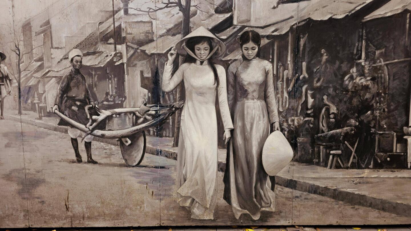 Traditionelles Outfit.