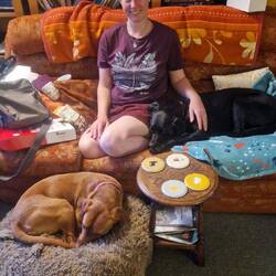 Thanks for the lift and hospitality Dad and Sarah!