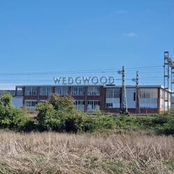 The Wedgwood Factory as seen from the canal
