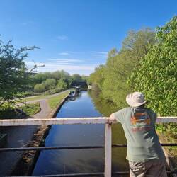 Looking towards Rainboat from the bridge to the lakes