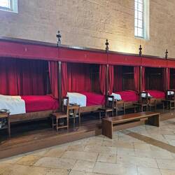 Schlafsaal für die Armen