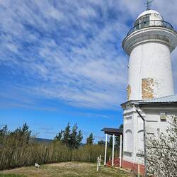 Der Leuchtturm von Užavas