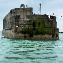 End of Dover Harbour Wall
