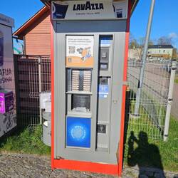 Lavazza-Automaten standen in Litauen an jeder Ecke, hier "nur" an jeder dritten...