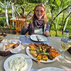 Omg😱😋 sooo fein: vegetarisches albanisches local essen