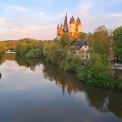 Blick zum Dom in der Abendsonne