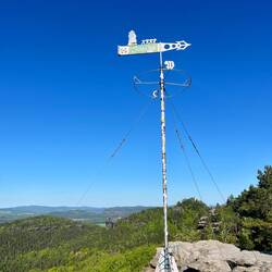 ..nicht nur eine Wetterfahne, die sich im Wind dreht, sondern..