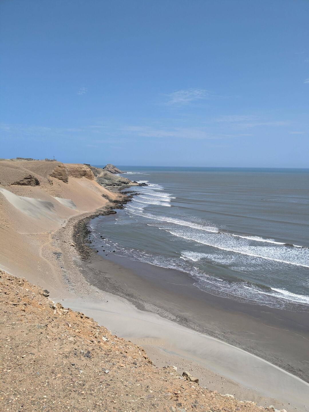 The waves at Chicama, not too far from Pacasmayo