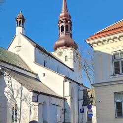 St Mary's Lutheran Cathedral, built in the 13th century