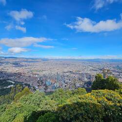 Ausblick auf Bogotá