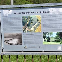 Aussichtspunkt Horster Schleuse