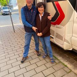 Abfahrt in Landau