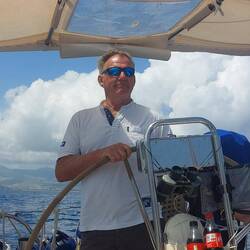 Making the most of the last day on the water.