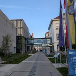 Das Unigelände in Krems