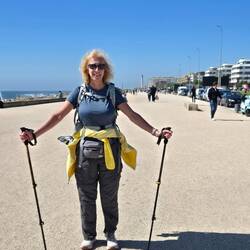 Deb feeling good about the day