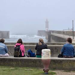 I don't know these people but the fog was impressive