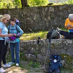 Resting for a few minutes