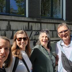 Julia, our friendly local who invited us in to see her home