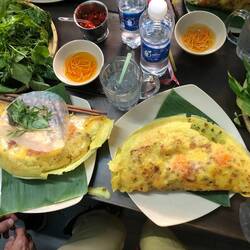 ...les banh xeo de ce soir.