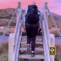 Unser Walk bei Sonnenaufgang