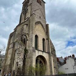 What remains of Charlemagne's Tower (11th c)
