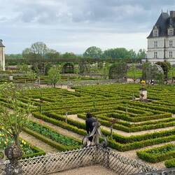 Fabulous Gardens in Chateau of Villandry