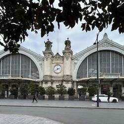 Tours' Railway Station which we view from our hotel