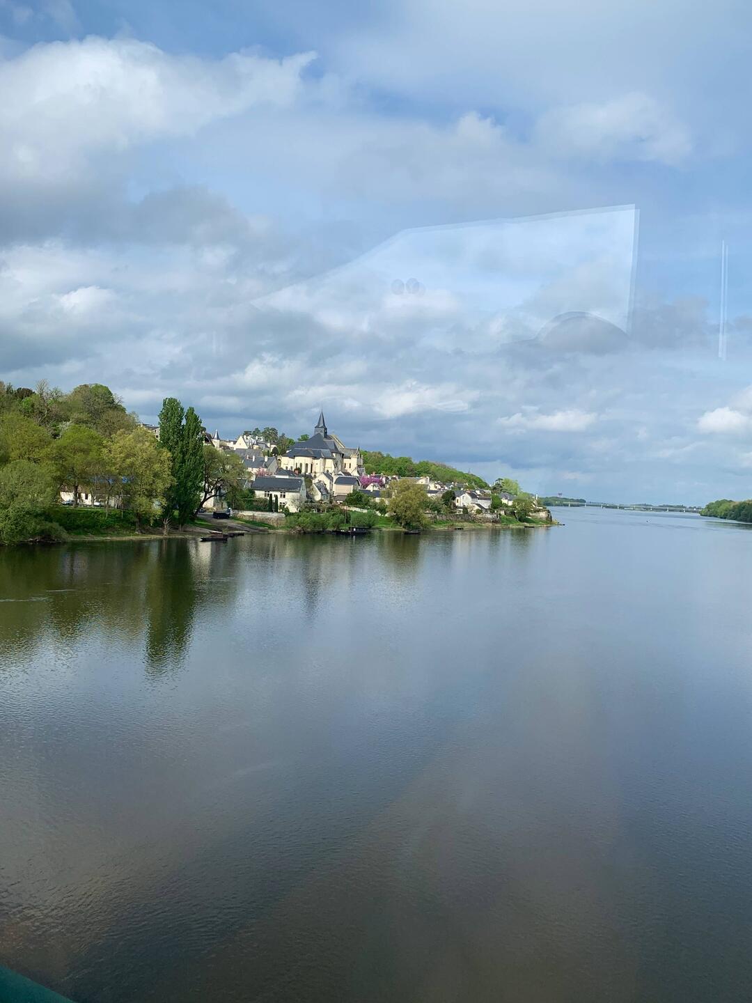 The Loire widens as it reachs the sea