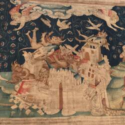 Apocalypse Tapestries, fine surviving Medieval works of art.