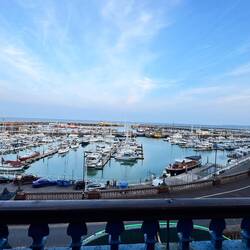 View of the marina from Royal Temple Yacht Club