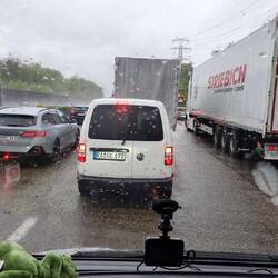 Regnerischer Start mit viel Regen