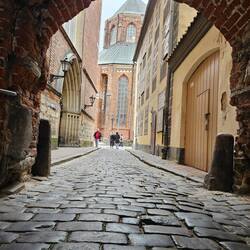 Blick auf die St. Petri-Kirche.