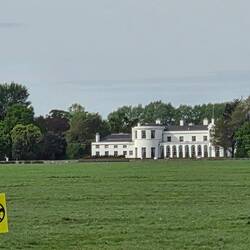 The home of the Irish President... a mini version of the Whitehouse.