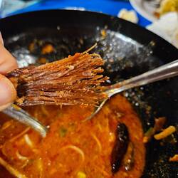 Incredible Khao Soi at a random streetside restaurant