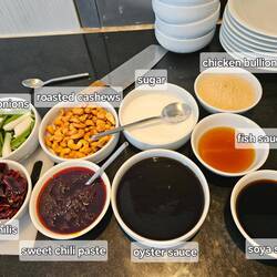 Stir fried cashew chicken seasonings