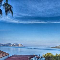 Morgenblick aus dem Zimmer